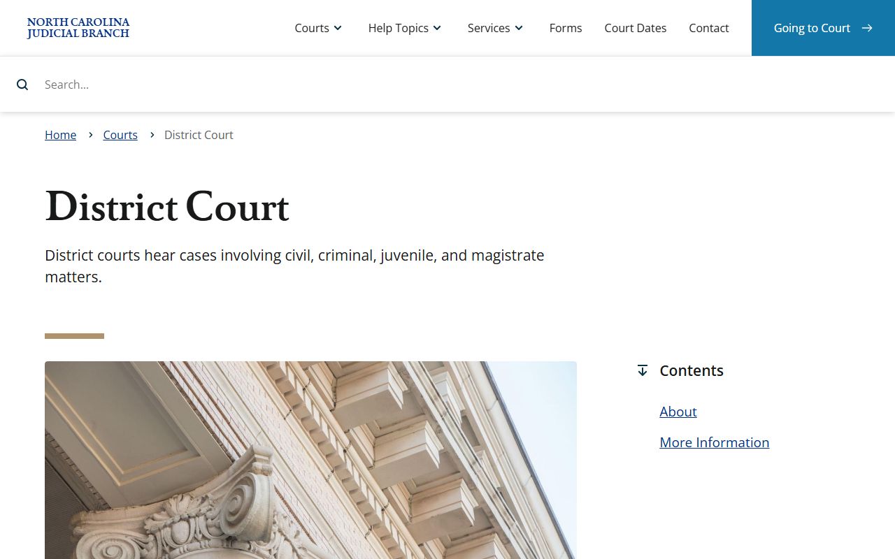 Washington County District Court records official District Court page