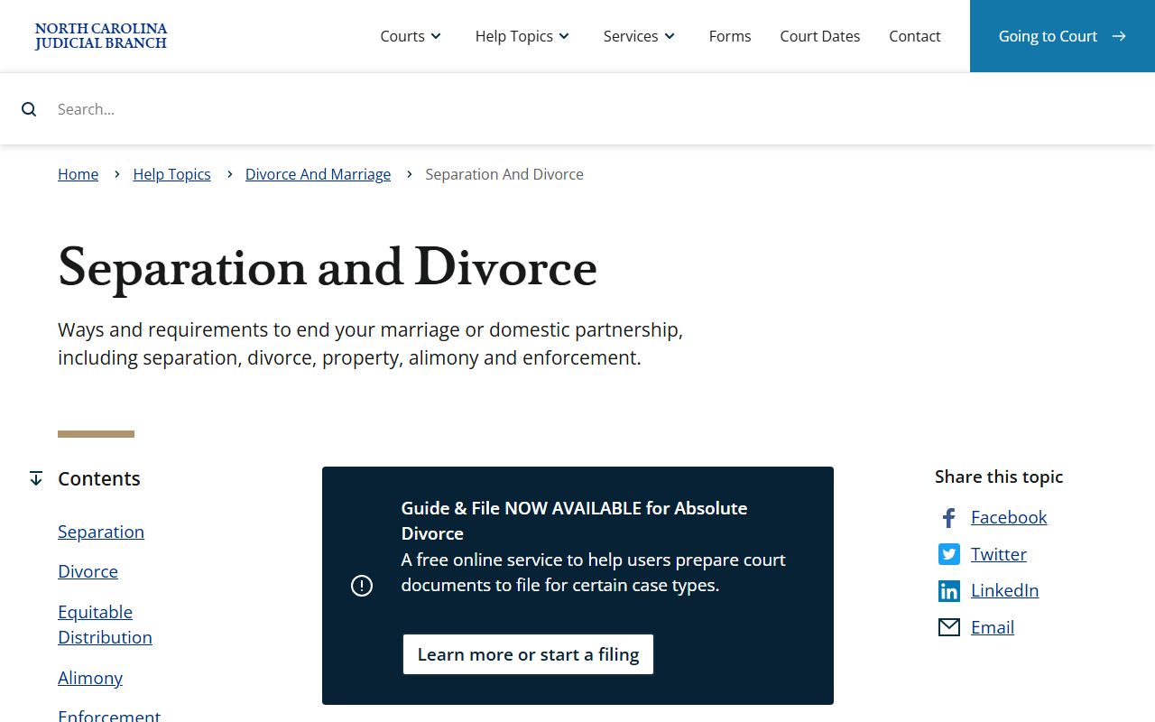 Washington County divorce records separation and divorce guidance